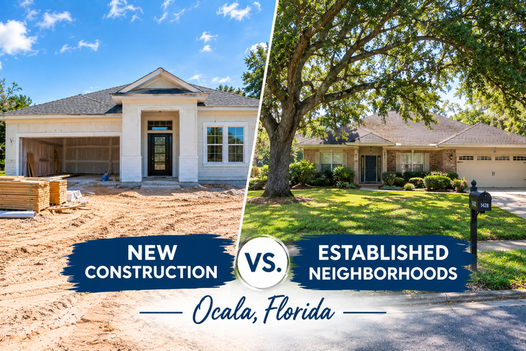 New Construction vs. Established Neighborhoods in Ocala, Florida