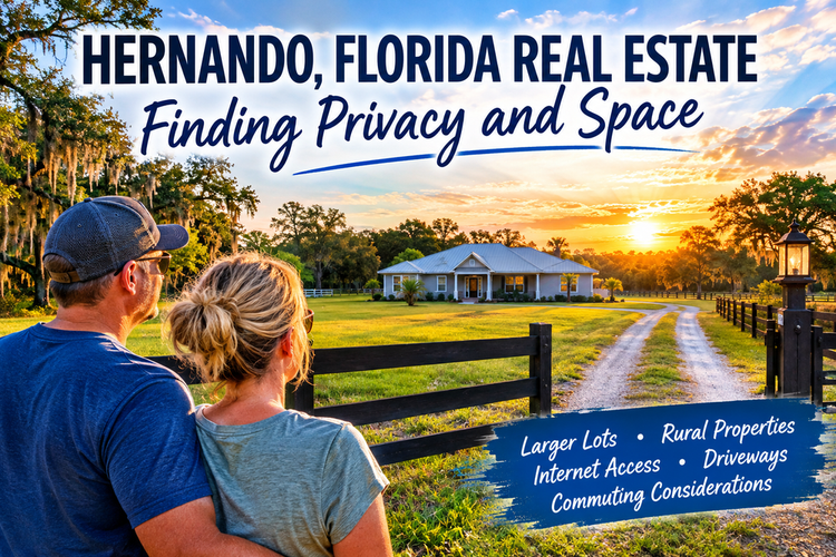 Hernando, Florida Real Estate: Finding Privacy and Space